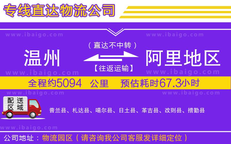 溫州到阿里地區(qū)物流專線 溫州到阿里地區(qū)物流專線