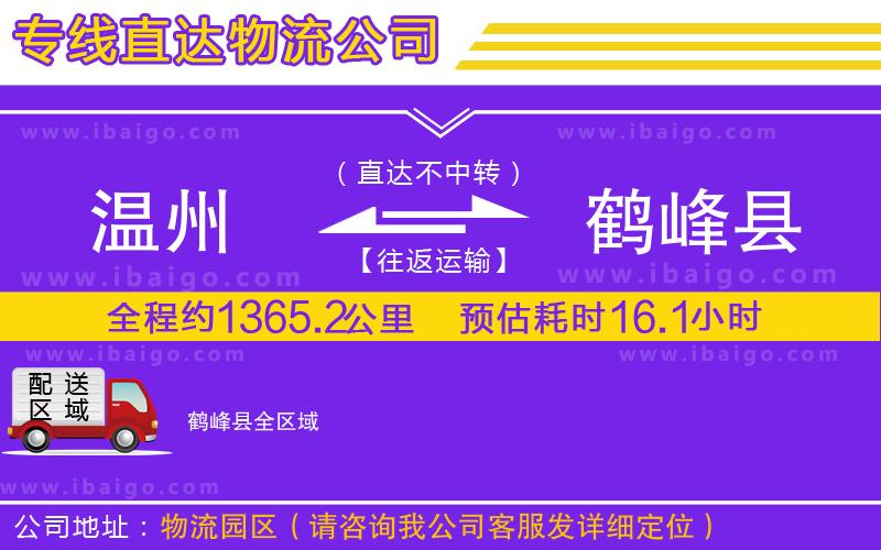 溫州到鶴峰縣貨運(yùn)專線 溫州到鶴峰縣貨運(yùn)專線