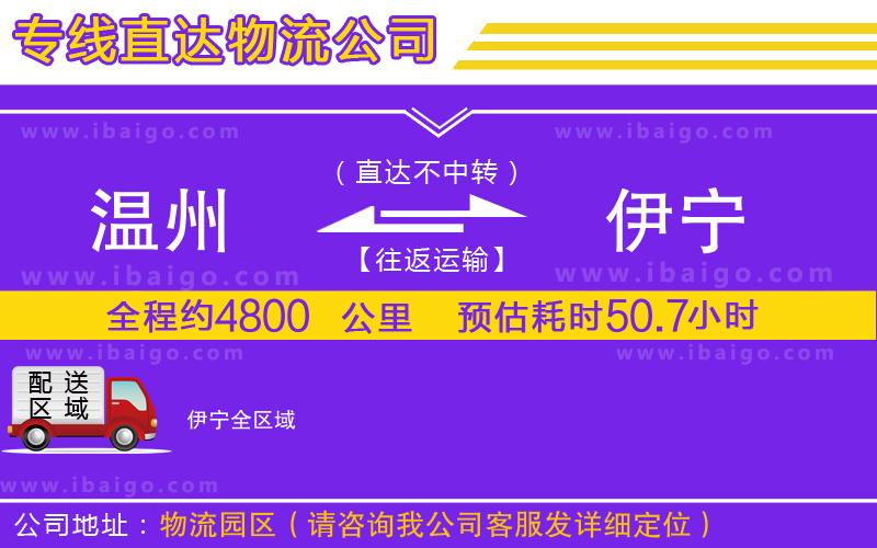 溫州到伊寧物流專線 溫州到伊寧物流專線