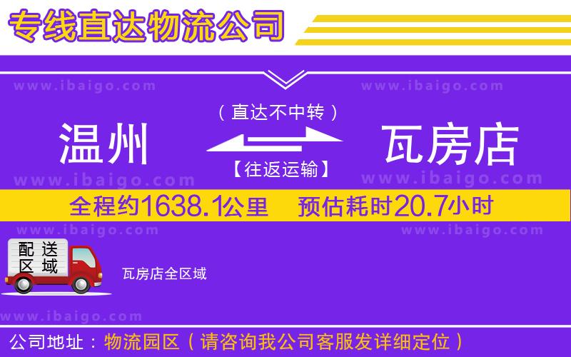 溫州到瓦房店物流專線 溫州到瓦房店物流專線