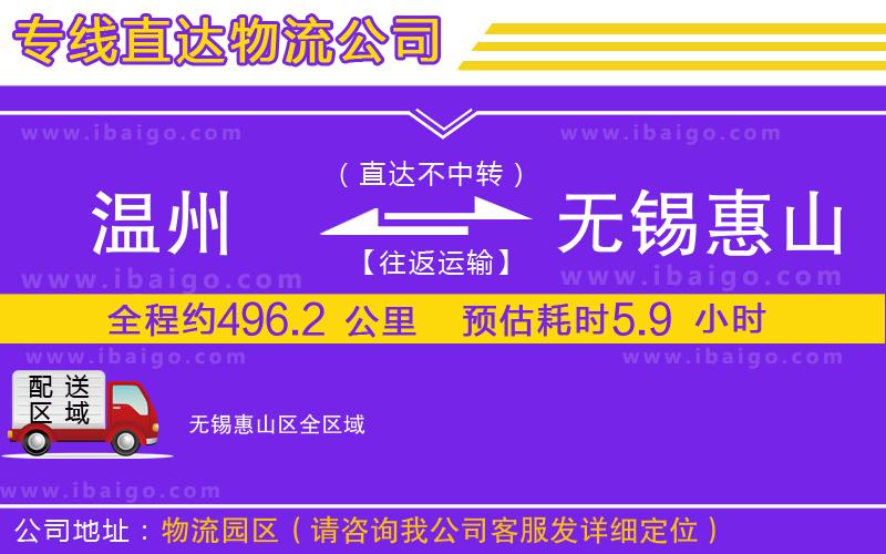 溫州到無錫惠山區(qū)物流 溫州到無錫惠山區(qū)物流